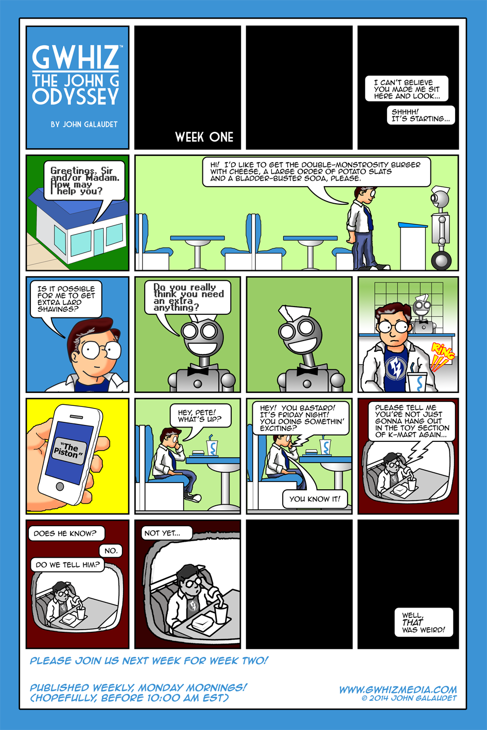 GWHIZ:  Week One