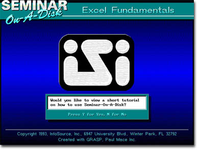 Excel Course Page
