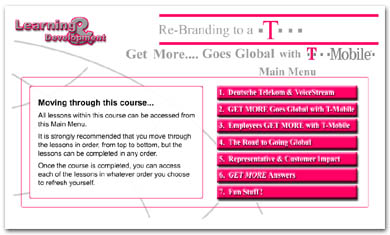 Re-Branding Course Page